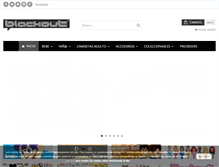 Tablet Screenshot of blackoutbcn.com